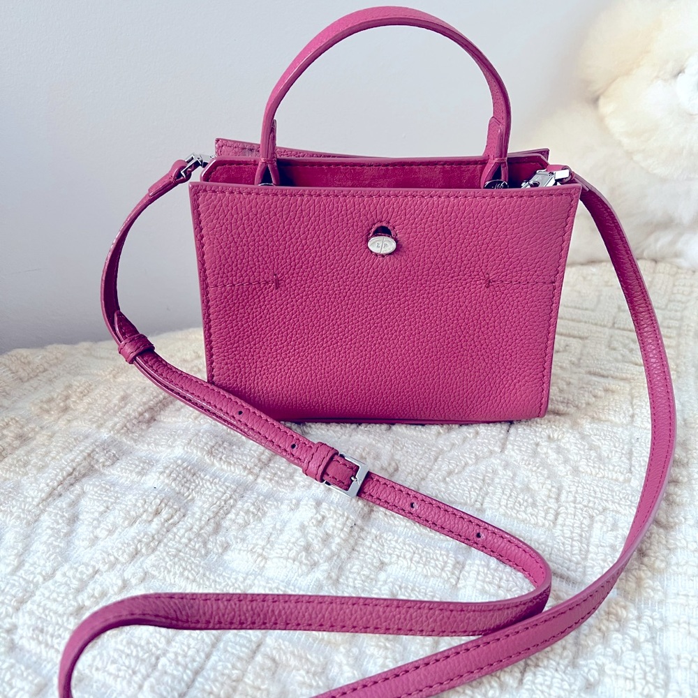 Loro Piana Cluisee Petite Fuchsia Bag
